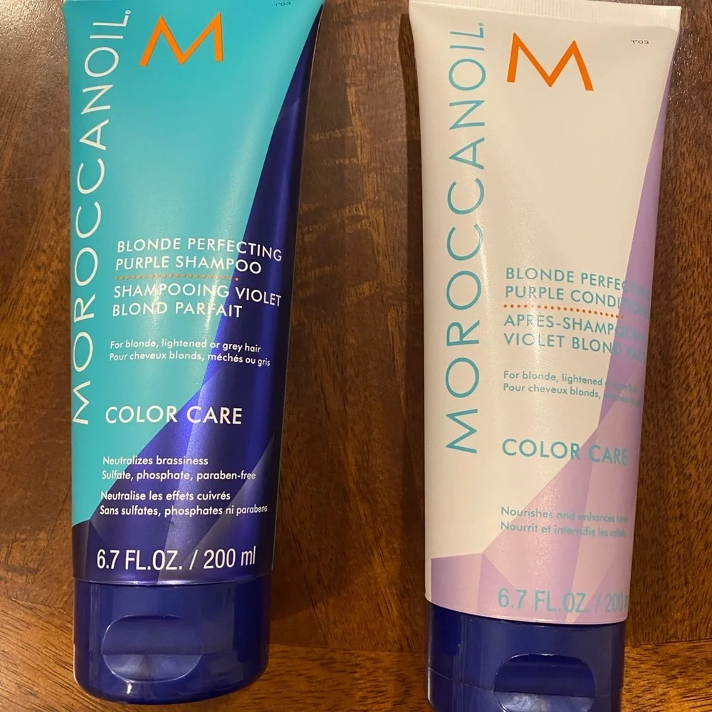 Moroccanoil Purple Blonde Shampoo Conditioner 6.7 oz